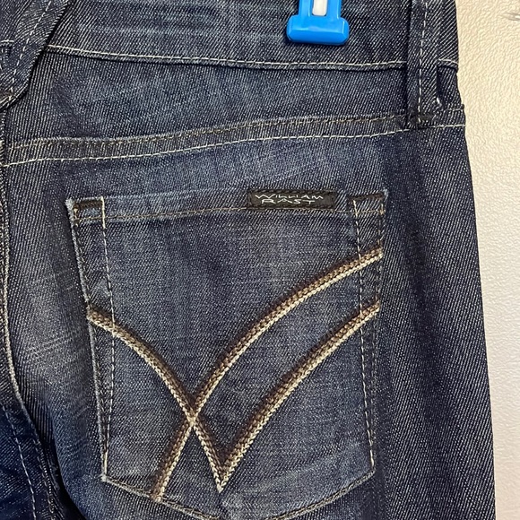 William Rast Dark Denim Flare Jeans, Size 27 - Picture 4 of 5